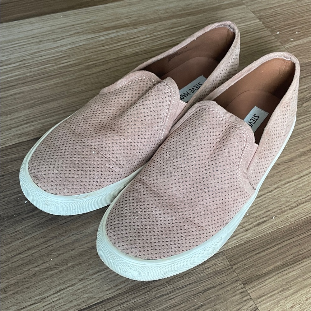 Steve Madden Blush Pink Slip-On Sneakers